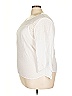 AGB Ivory Long Sleeve Blouse Size 2X - photo 5