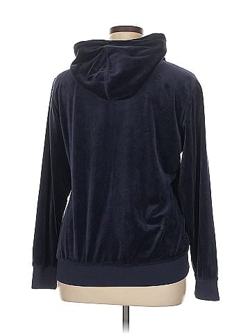 White Mark Zip Up Hoodie (view 2)