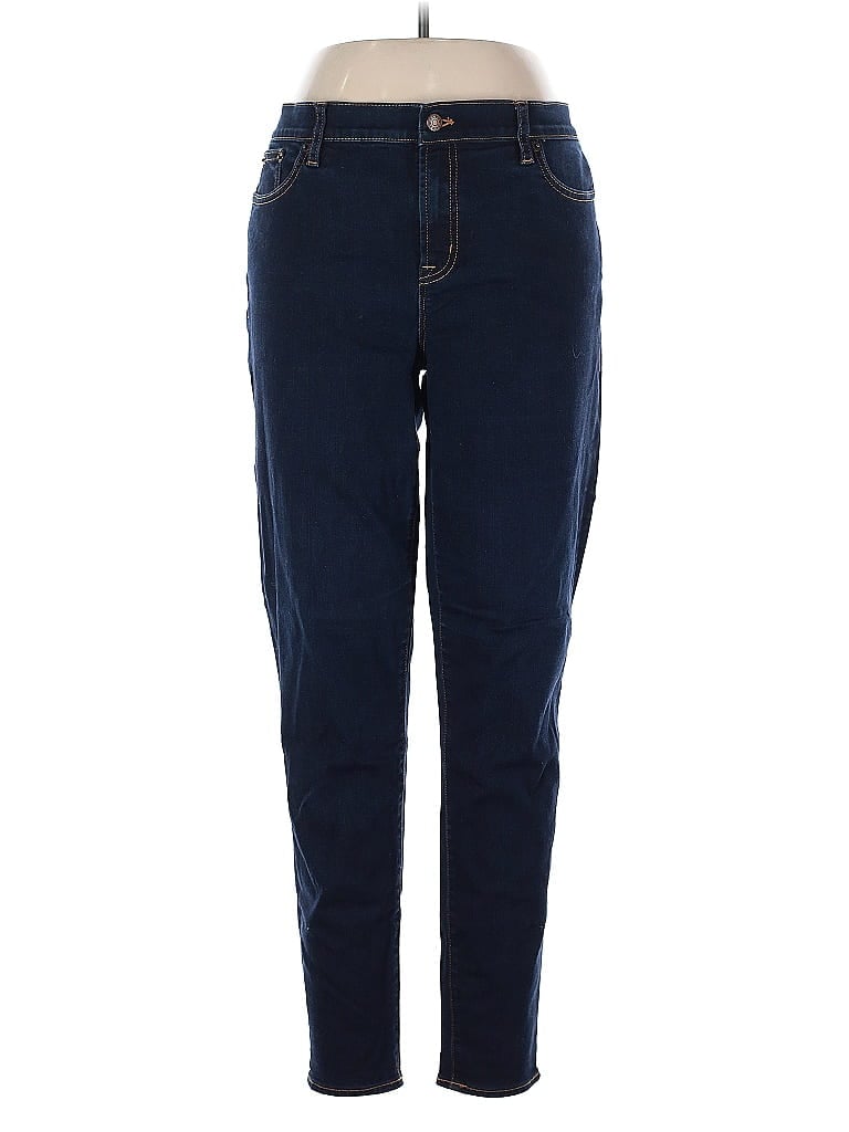 Pre-owned J.crew Factory Store Jeans In Blue