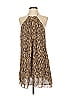 Zara 100% Viscose Brown Casual Dress Size S - photo 1