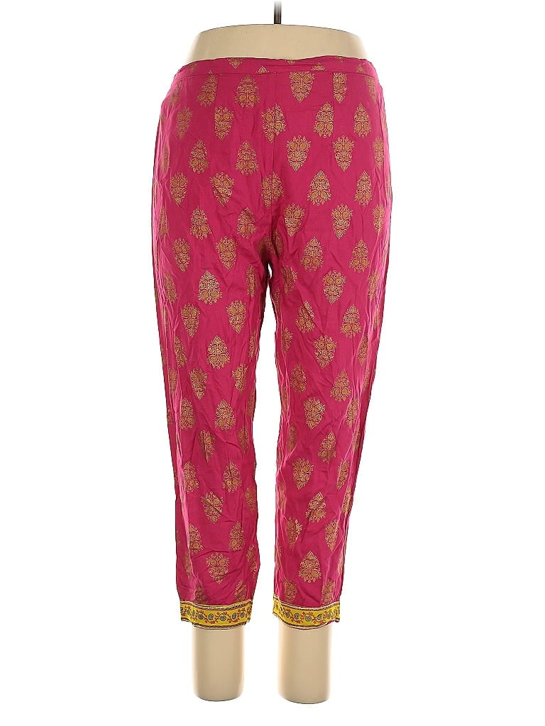Pre-owned Unbranded Casual Pants In Pink