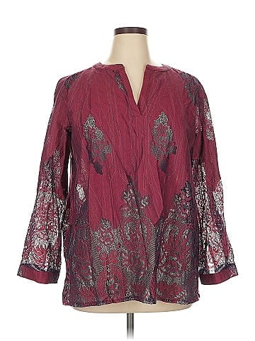 Suzanne Betro 3/4 Sleeve Blouse (view 1)