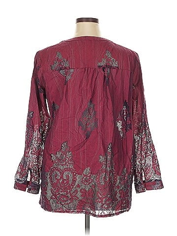 Suzanne Betro 3/4 Sleeve Blouse (view 2)