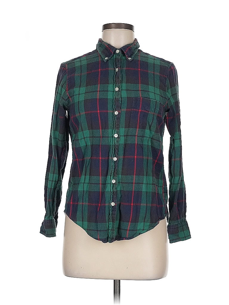 Click to view more detailed imagery on our partner's website Pre-owned Gant Long Sleeve Button Down Shirt In Green