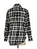 Gap 100% Cotton Plaid Black Long Sleeve Button-Down Shirt Size S - photo 2