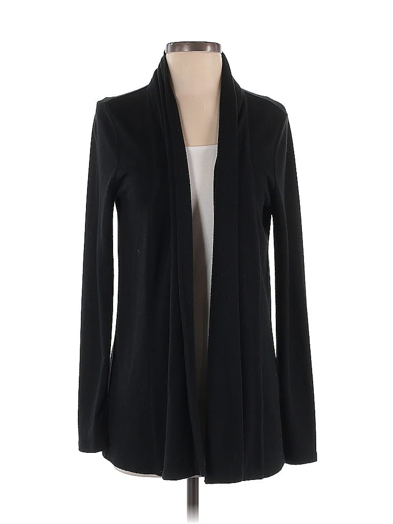 Pre-owned Ann Taylor Cardigan Sweater In Black