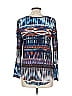 Karen Kane Blue Long Sleeve Blouse Size L - photo 2