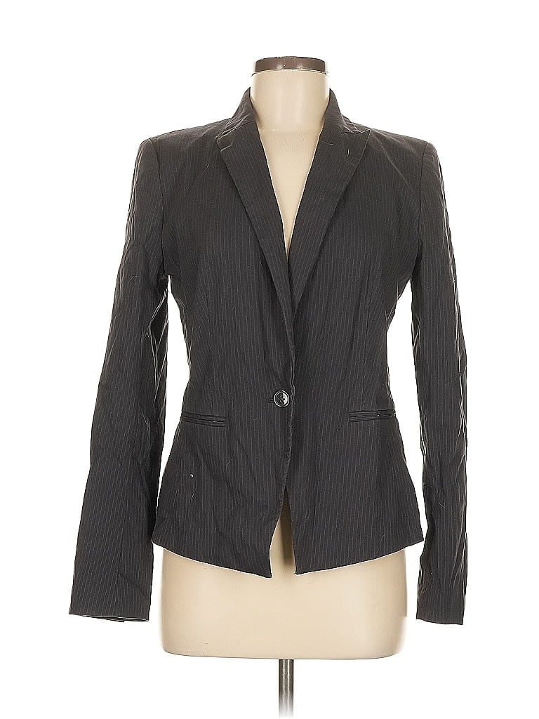 Pre-owned Ann Taylor Factory Blazer Jacket In Gray