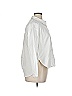 Sundry Solid White 3/4 Sleeve Button-Down Shirt Size XL - photo 4