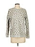 Rails Animal Print Gray Pullover Sweater Size S - photo 1