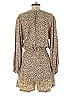 Beachgold 100% Rayon Animal Print Tan Romper Size S - photo 2
