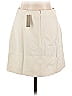 J.Crew 100% Wool Solid Ivory Wool Skirt Size 12 (petite) - photo 2