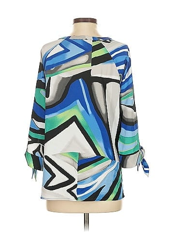 Easywear by Chico's 3/4 Sleeve Blouse (view 2)