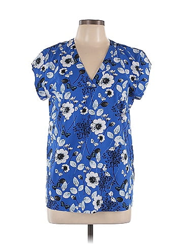 Hilary Radley Short Sleeve Blouse (view 1)
