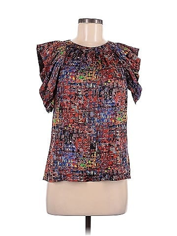 3.1 Phillip Lim Short Sleeve Silk Top (view 1)