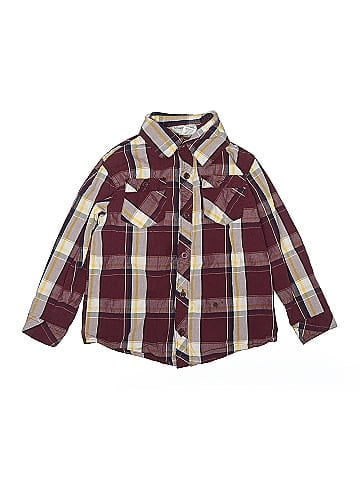 Toughskins Long Sleeve Button-Down Shirt (view 1)