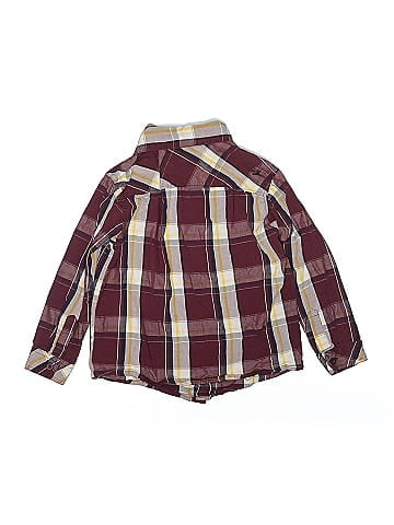 Toughskins Long Sleeve Button-Down Shirt (view 2)