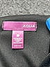Aqua Solid Black Dress Size M (baby) - photo 3