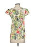 Japna 100% Polyester Green Short Sleeve Blouse Size XS - photo 2