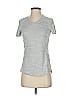 Danskin Now 100% Polyester Gray Short Sleeve T-Shirt Size S - photo 1
