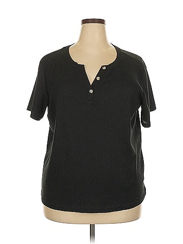 Ekouaer Short Sleeve Henley (view 1)