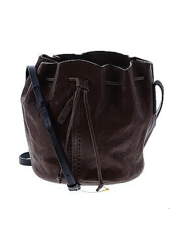 Johnny Farah Leather Bucket Bag (view 1)