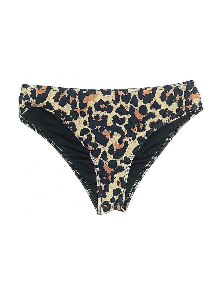 Pre-owned Beachsissi Swimsuit Bottoms In Gold