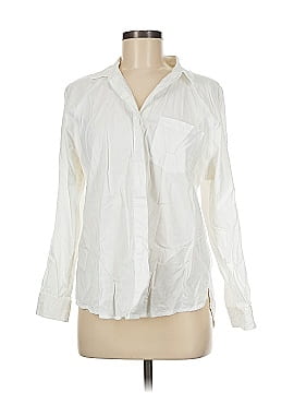 Universal Thread Ivory Long Sleeve Button-Down Shirt Size S