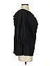 Max Studio 100% Cotton Black 3/4 Sleeve Blouse Size S - photo 4