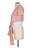 Shein 100% Polyester Pink Short Sleeve Blouse Size XS - photo 5