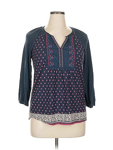 Vintage X America 3/4 Sleeve Blouse (view 1)