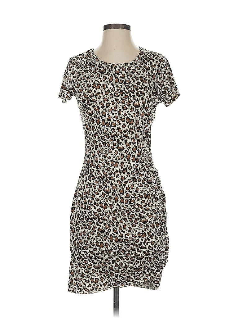 Pre-owned La Miel Casual Dress In Brown