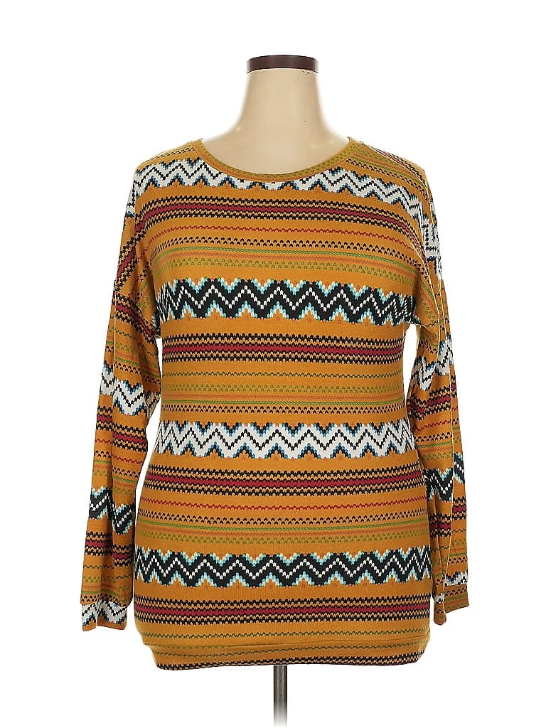 Pre-owned Js Pullover Sweater In Yellow