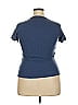 Life Is Good Floral Blue Short Sleeve T-Shirt Size 18 - photo 2