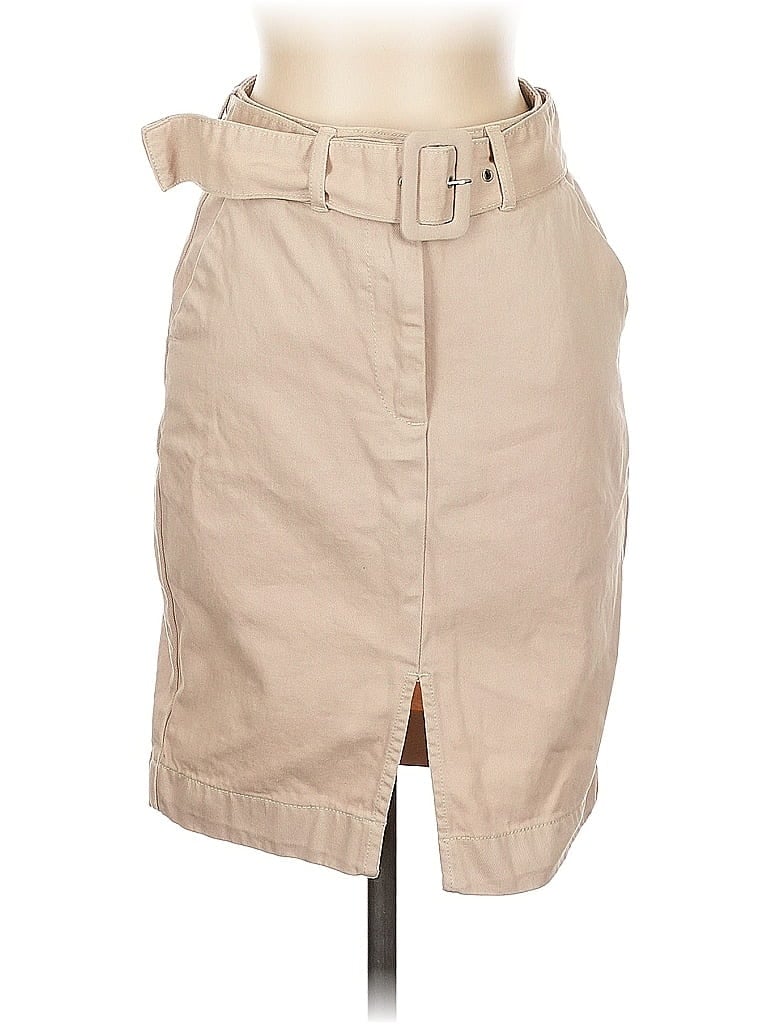 Pre-owned Ichi Casual Skirt In White