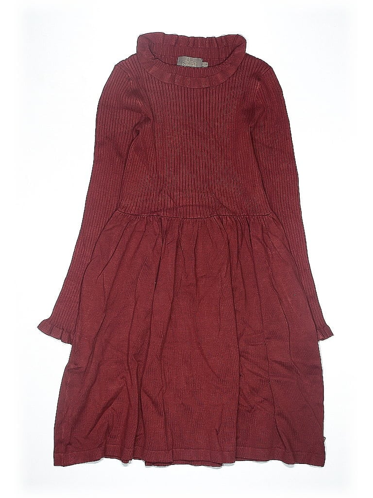 Creamie Burgundy Dress Size 10 - photo 1