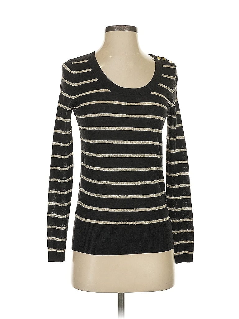 Pre-owned Ann Taylor Wool Sweater In Black
