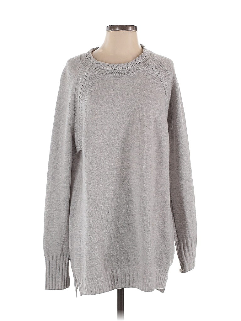 Belstaff Solid Gray Pullover Sweater Size S - photo 1