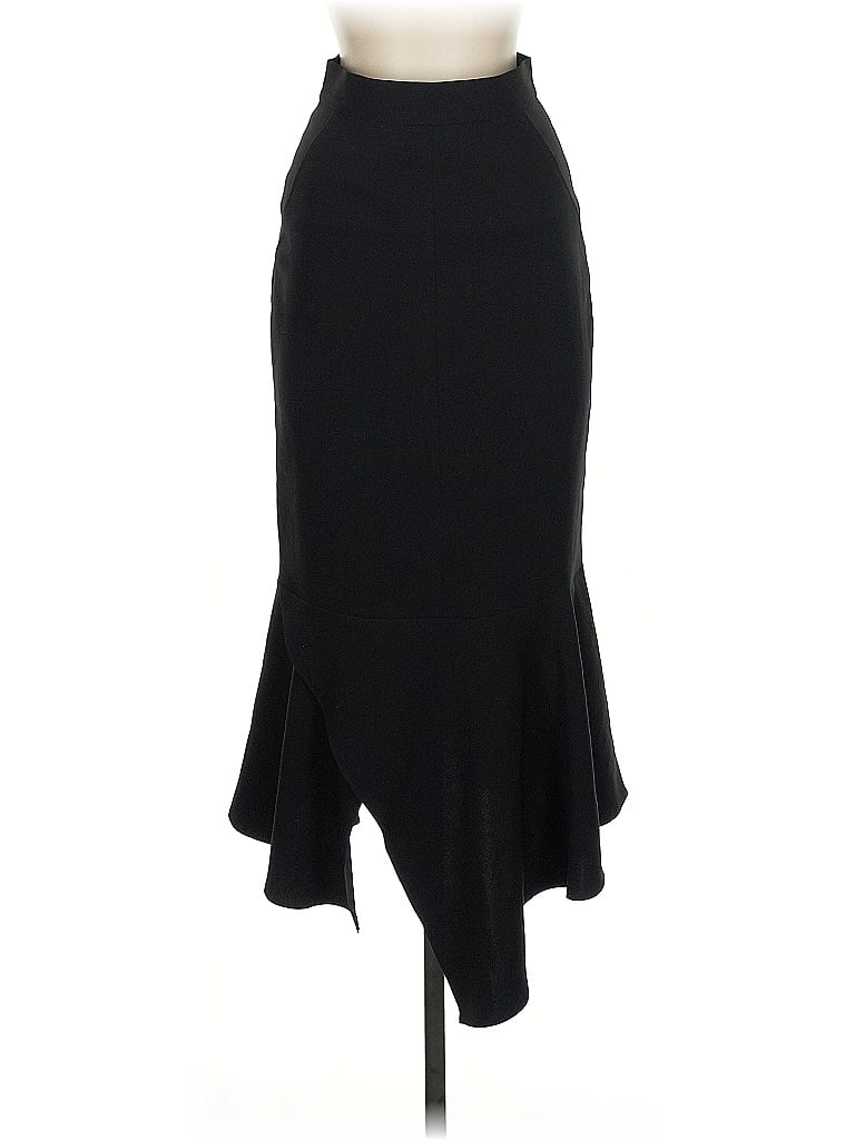 Karen Millen Solid Black Formal Skirt Size 4 - photo 1