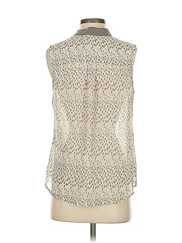 Bebe Sleeveless Button-Down Shirt (view 2)