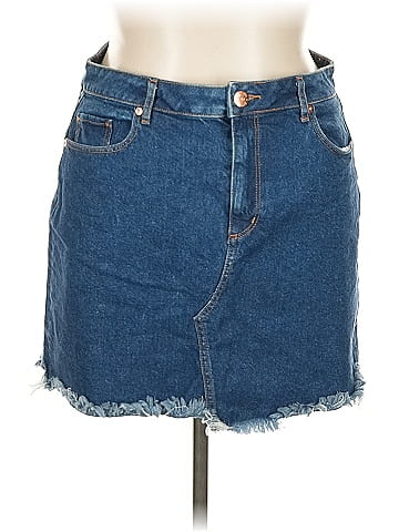 Ann Taylor LOFT Denim Skirt (view 1)