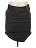 Anne Klein Solid Black Casual Skirt Size 14 (petite) - photo 1