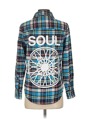 SoulCycle Long Sleeve Button-Down Shirt (view 2)