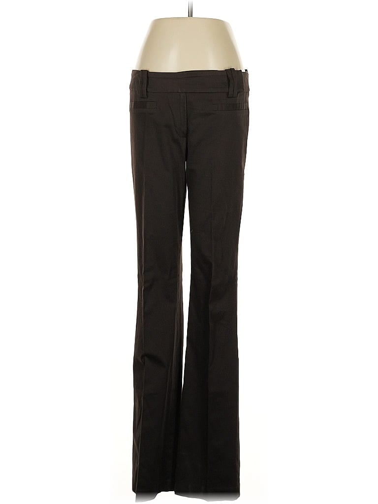 Pre-owned Zara Basic Dress Pants In Brown