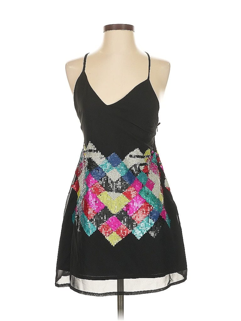 Pre-owned Nasty Gal Inc. Cocktail Dress In Black