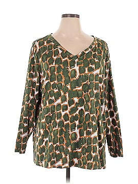 Belle By Kim Gravel Long Sleeve Blouse
