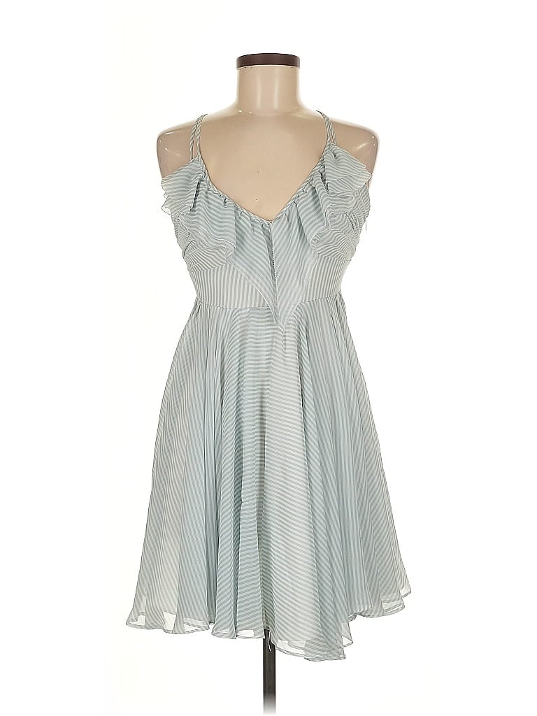 Pre-owned Guess Cocktail Dress In Blue