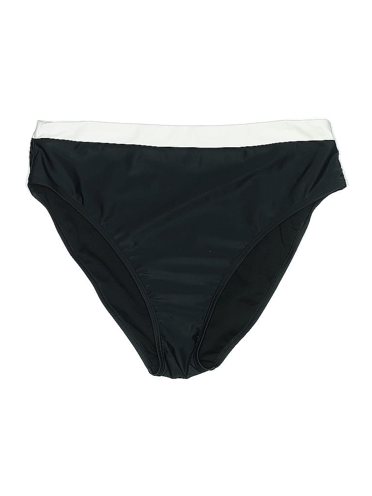 Pre-owned Shade & Shore Swimsuit Bottoms In Black