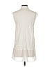 BCBGeneration Ivory Sleeveless Button-Down Shirt Size XXS - photo 2