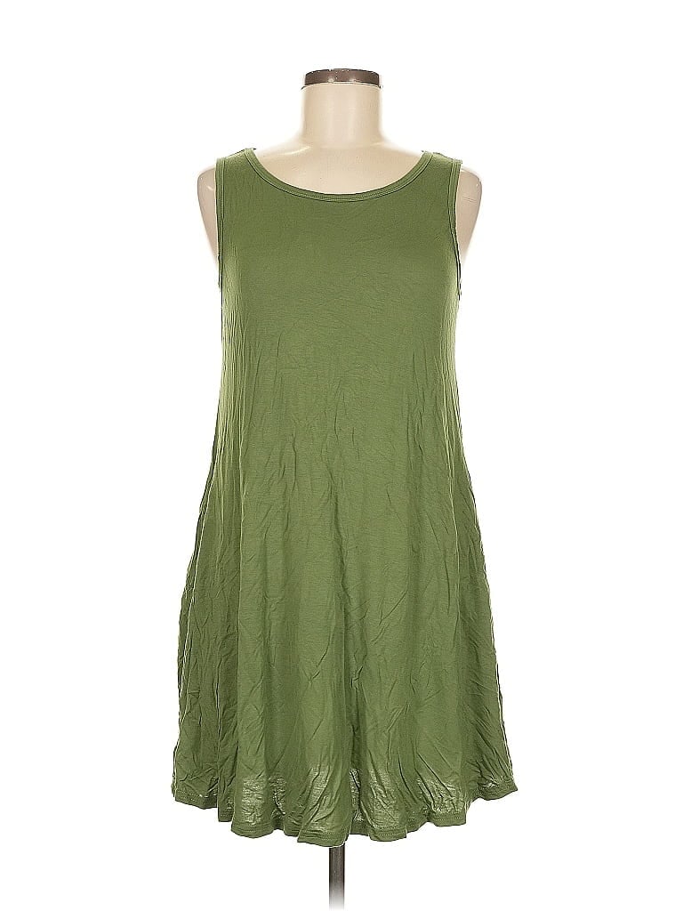 Pre-owned Unbranded Casual Dress In Green